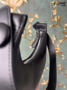 Solid Boat Bag Black Color - Image 4