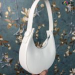 Solid Boat Bag White Color - Image 3