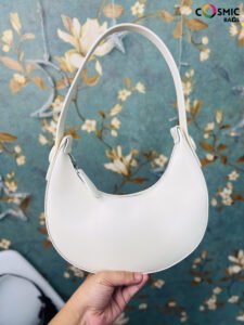 Solid Boat Bag White Color