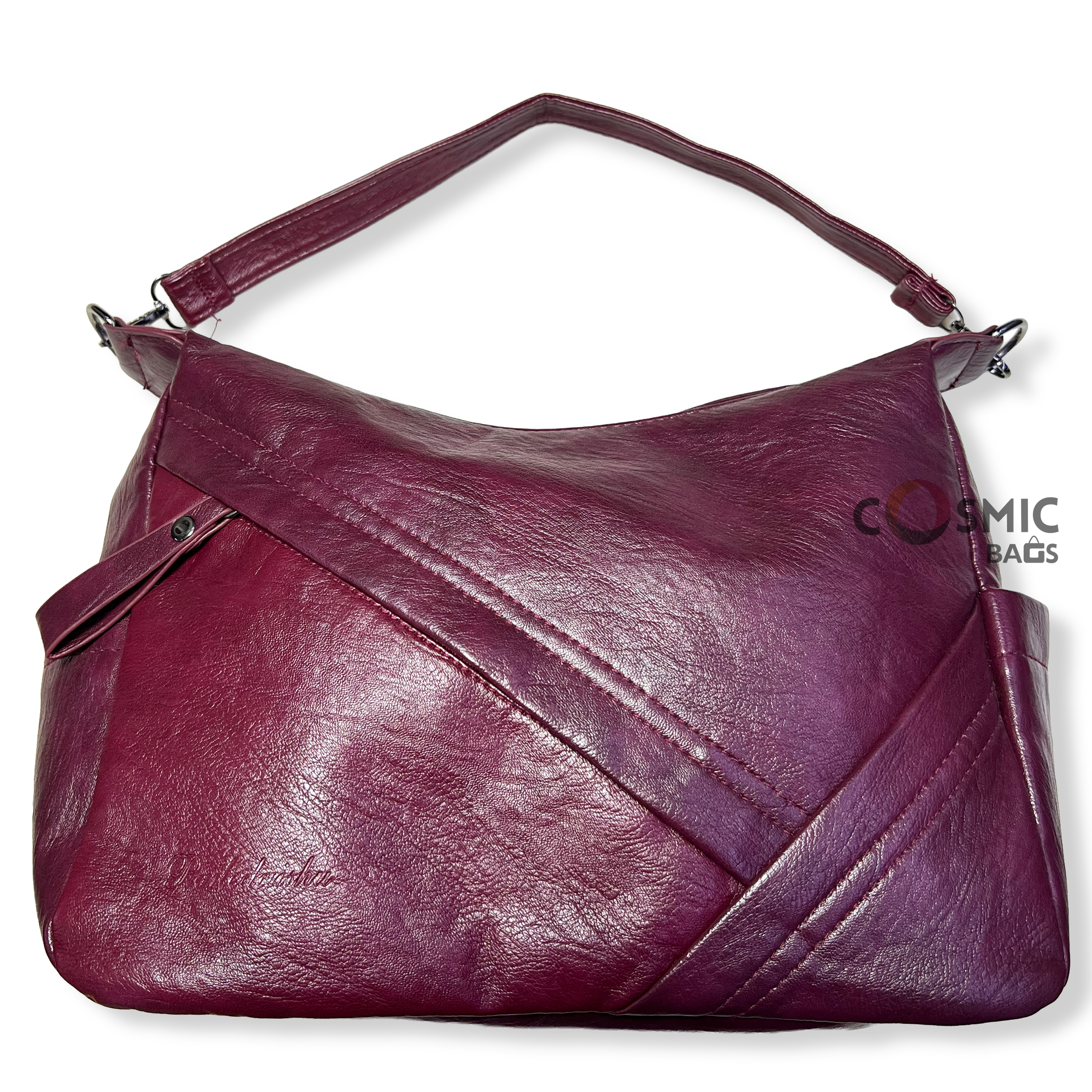 C-2 Single Chamber Crossbody Maroon - Image 1
