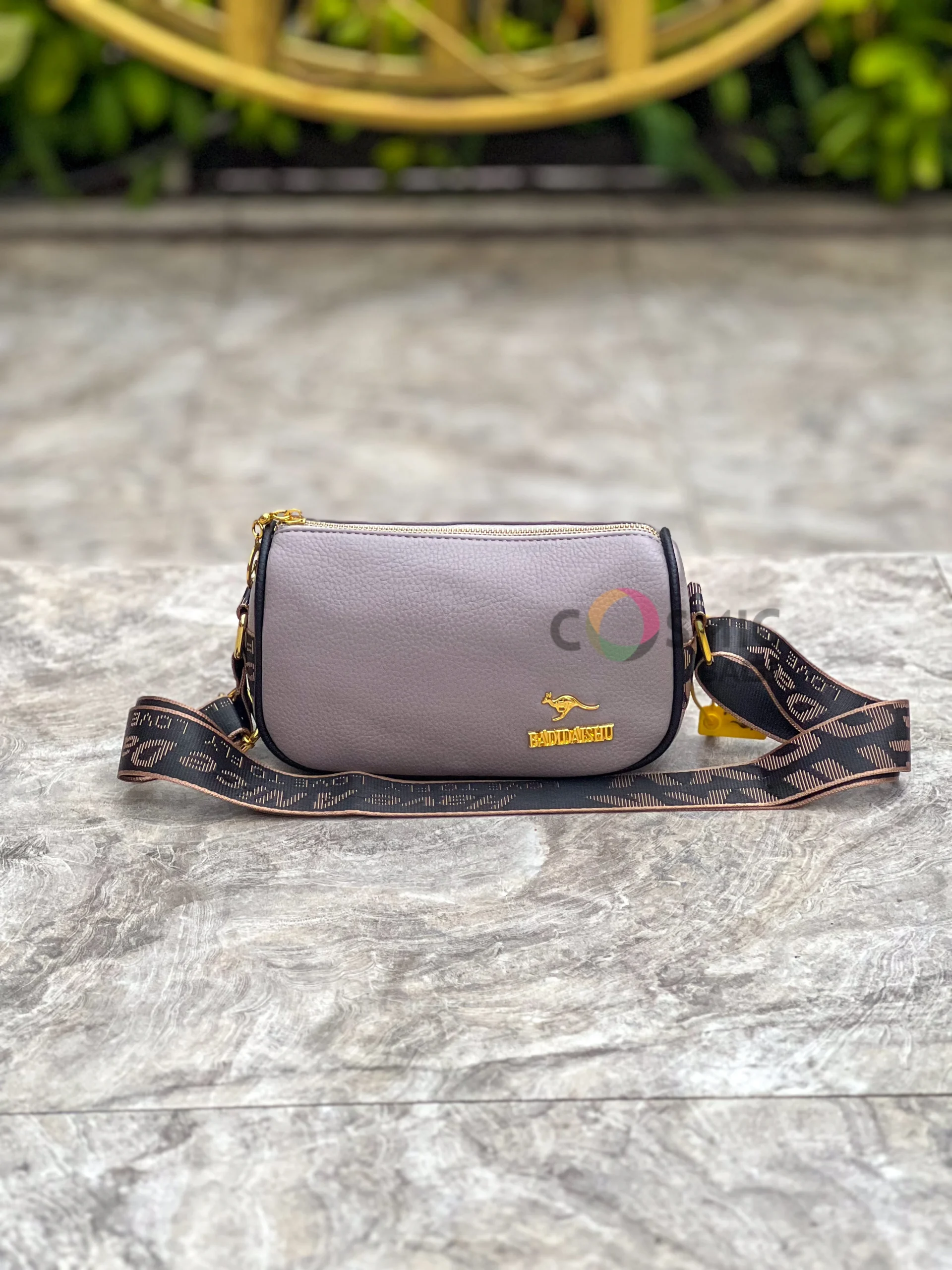 edited-5065 Solid Crossbody Ash - Image 1