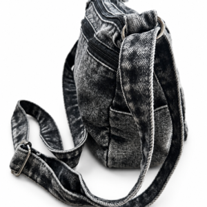 Denim Tote Bag - Ashy Black