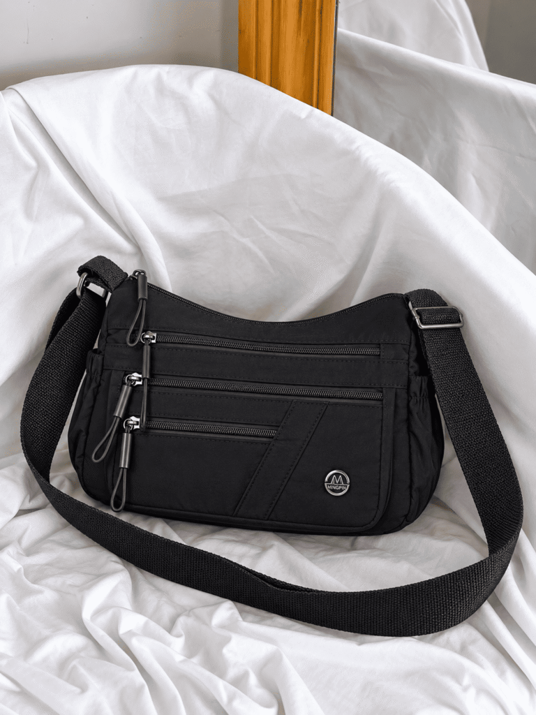 Waterproof Crossbody- Black