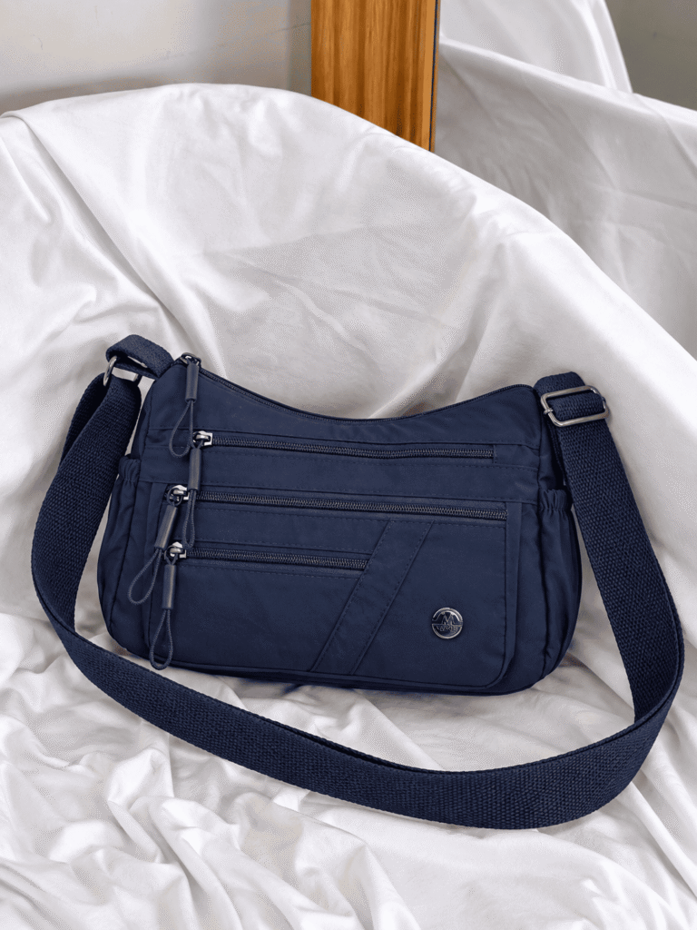 Waterproof Crossbody- Navy Blue