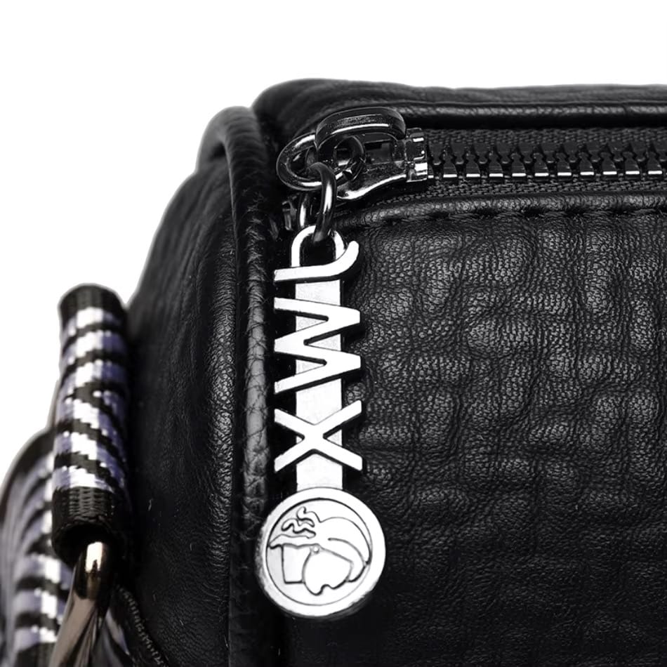 Black bag zipper
